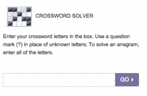 Screen Shot crossword